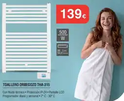 Milar Orbegozo toallero tha-315 oferta