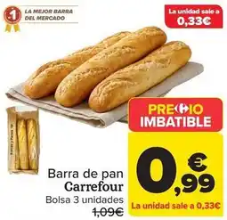 Carrefour Carrefour - barra de pan oferta