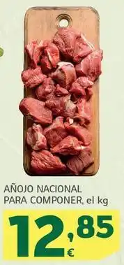 HiperDino Añojo nacional para componer oferta