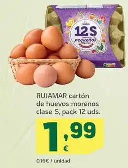 HiperDino Rujamar - carton de huevos morenos oferta