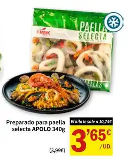 SPAR Apollo paella selecta oferta