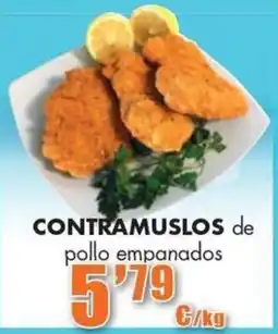 Congelados Copos contramuslos de pollo empanados oferta