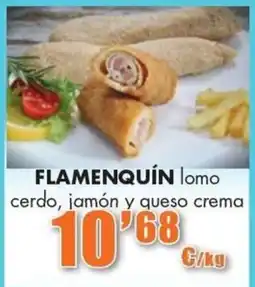 Congelados Copos flamenquín lomo cerdo jamón y queso crema oferta