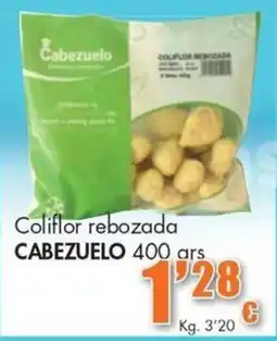 Congelados Copos Cabezuelo coliflor rebozada oferta