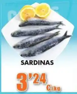 Congelados Copos Sardinas oferta
