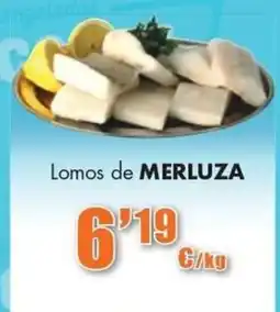Congelados Copos Lomos de merluza oferta