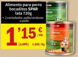 SPAR spar bocaditos perro oferta