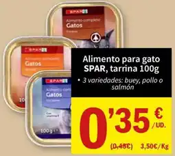 SPAR Spar alimento para gato oferta