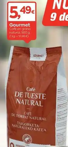 Suma Supermercados Gourmet - café en grano natural oferta