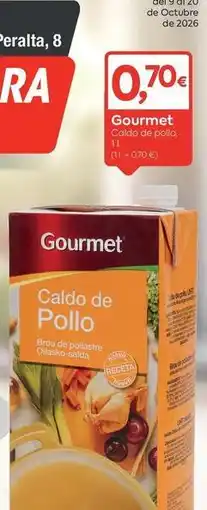 Suma Supermercados Gourmet - caldo de pollo oferta