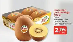 Suma Supermercados Zespri - kiwi zespri gold bandeja oferta