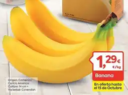 Suma Supermercados Origen - banana oferta