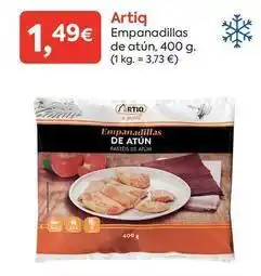 Suma Supermercados Artic - empanadillas de atún oferta