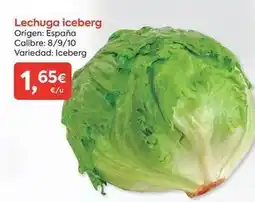 Suma Supermercados Origen - lechuga iceberg oferta