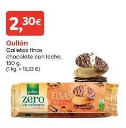 Suma Supermercados Gullón - galletas finas chocolate con leche oferta