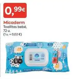 Suma Supermercados Micaderm - toallitas bebé oferta