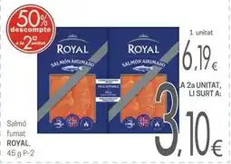 Valvi Supermercats Royal - salmo fumat oferta