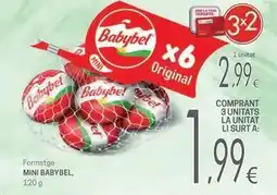 Valvi Supermercats Babybel - formatge mini oferta