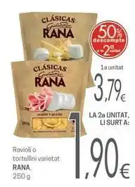 Valvi Supermercats Rana - ravioli o tortellini varietat oferta