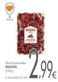 Valvi Supermercats Boadas - pernil encenalls oferta
