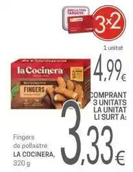 Valvi Supermercats La cocinera - fingers de pollastre oferta