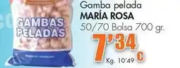 Congelados Copos Gamba pelada oferta