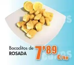 Congelados Copos Rosada bocaditos de rosada oferta