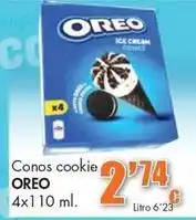 Congelados Copos Oreo - conos cookie oferta