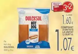 Valvi Supermercats Dulcesol - pa hot dog oferta