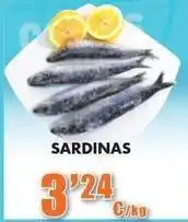 Congelados Copos Sardinas oferta