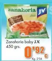 Congelados Copos Jv - zanahoria baby oferta
