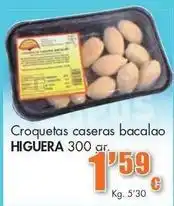 Congelados Copos Croquetas caseras bacalao oferta
