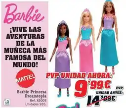 DRIM Mattel - barbie princesa dreamtopia oferta