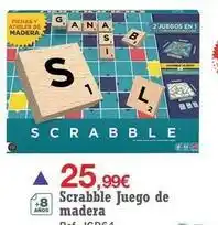 DRIM As - scrabble juego de madera oferta