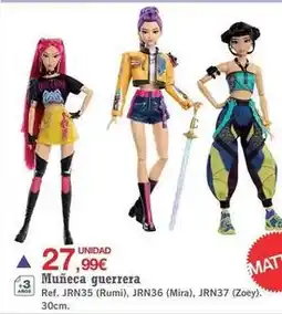 DRIM Muñeca guerrera oferta