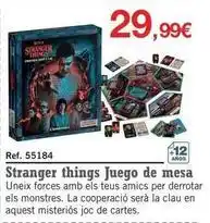 DRIM Stranger things juego de mesa oferta