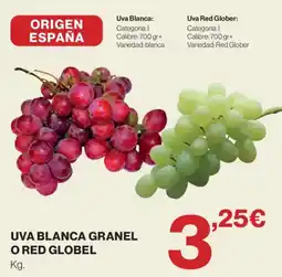 Supercor Uva blanca granel o red globel oferta