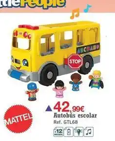 DRIM Mattel - autobús escolar oferta