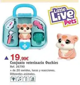 DRIM Little live pets - conjunto veterinario ouchies oferta