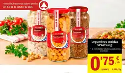 SPAR SPAR legumbres cocidas oferta