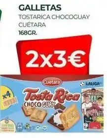 Quality Supermercados Cuétara - tostarica chocoguay galletas oferta