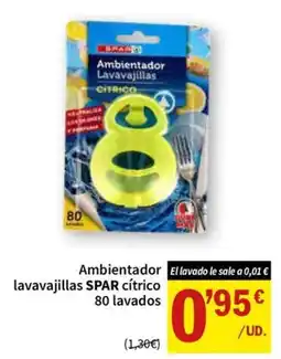 SPAR spar ambientador lavavajillas cítrico oferta