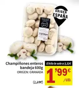 SPAR Champiñones enteros oferta