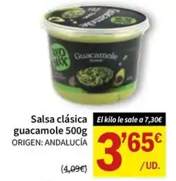SPAR No Mix guacamole clásica oferta