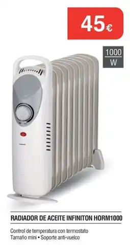 Milar Infiniton radiador de aceite horm1000 oferta