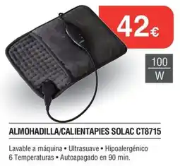 Milar Solac almohadilla/calientapies ct8715 oferta