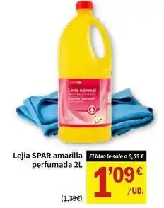 SPAR Spar - lejia amarilla perfumada oferta
