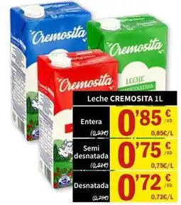 SPAR Cremosita - leche oferta