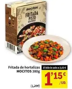 SPAR Mocitos - fritada de hortalizas oferta