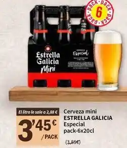 SPAR Estrella galicia - cerveza mini oferta